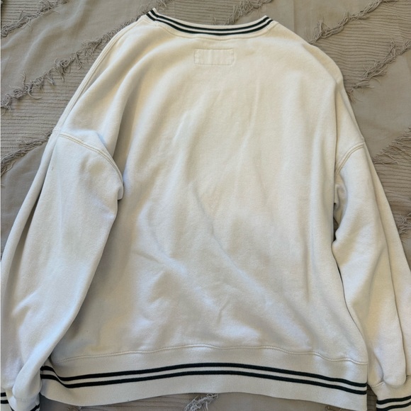 Abercrombie & Fitch White San Francisco 49ers Crewneck Sweater - Picture 3 of 3